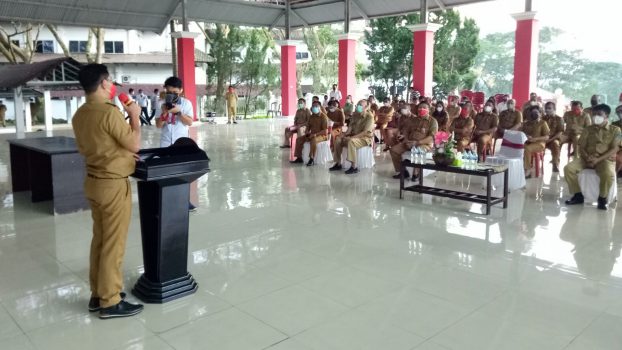 Tandatangani Pakta Integritas Dengan OPD, Bupati Joune Ganda : Kinerja Kita Dinilai Masyarakat