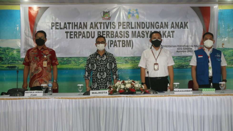 Pemkot Tomohon Gelar Pelatihan Aktivis Perlindungan Anak Terpadu Berbasis Masyarakat