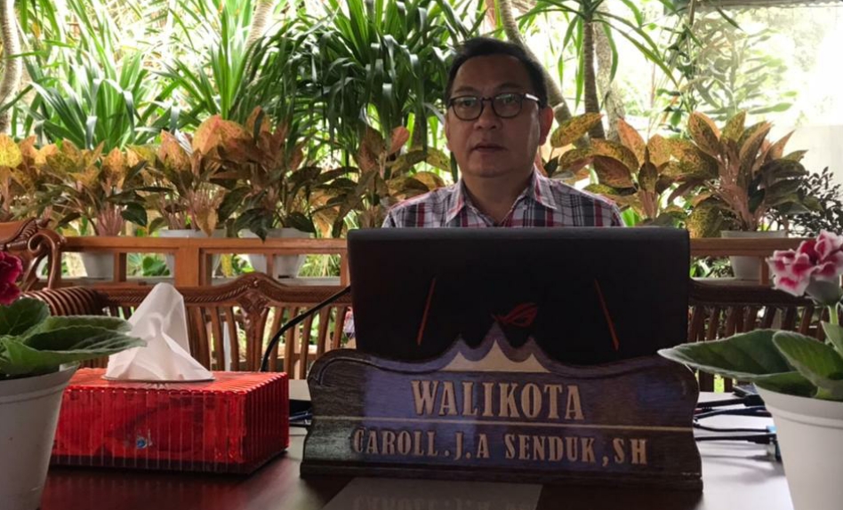 Walikota Caroll Senduk Buka Road Show Gerakan Nasional 1000 Startup Digital Kota Tomohon Tahun 2021