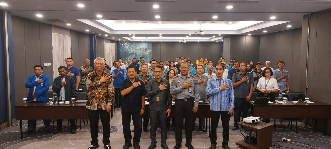 KPU Kota Bitung Gelar Rakor Tahapan Pencalonan Walikota dan Wakil Walikota Bitung bersama Partai Politik Peserta Pemilu