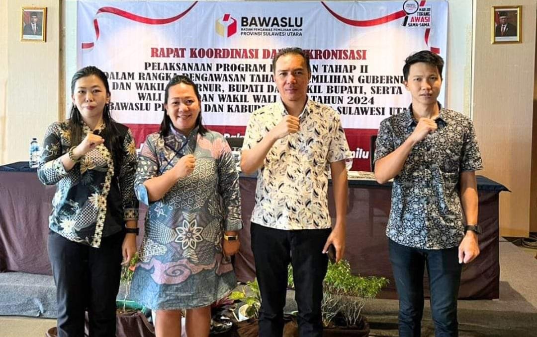 Satu-satunya di Provinsi SULUT, Bawaslu Minut Raih Penghargaan Predikat Informatif, Penganugerahan Keterbukaan Informasi Publik Bawaslu Tahun 2024.
