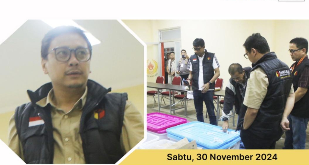 Bawaslu Sulut Monitoring dan Pengawasan Tingkat Kecamatan, Pastikan Proses Rekapitulasi Hasil Perolehan Suara Sesuai Regulasi
