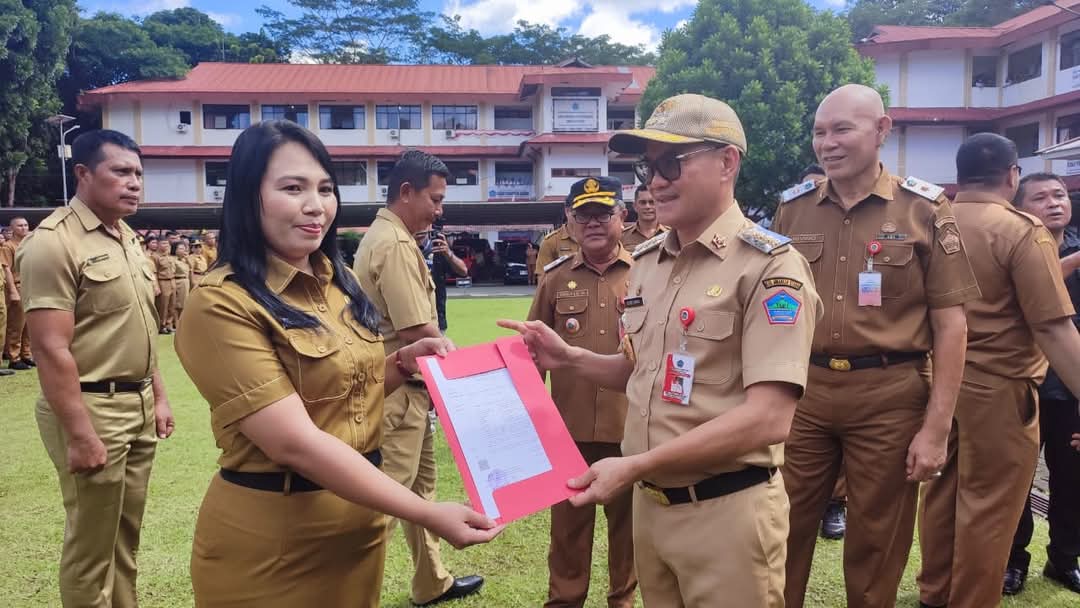 538 P3K Terima SK, Bupati Joune Ganda: Tunjukkan Kinerja Terbaik dalam Melayani