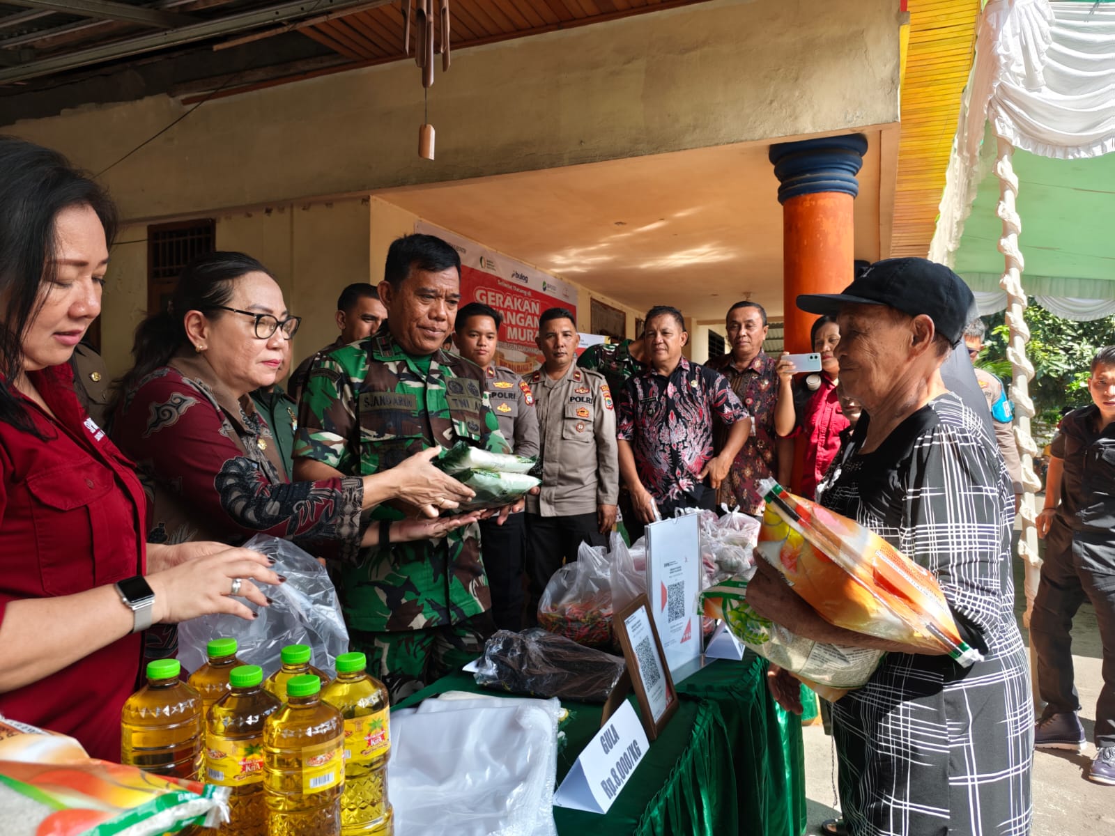 Gerakan Pangan Murah, Bertha Katuuk: Upaya Pemerintah Meningkatkan Kesejahteraan Masyarakat