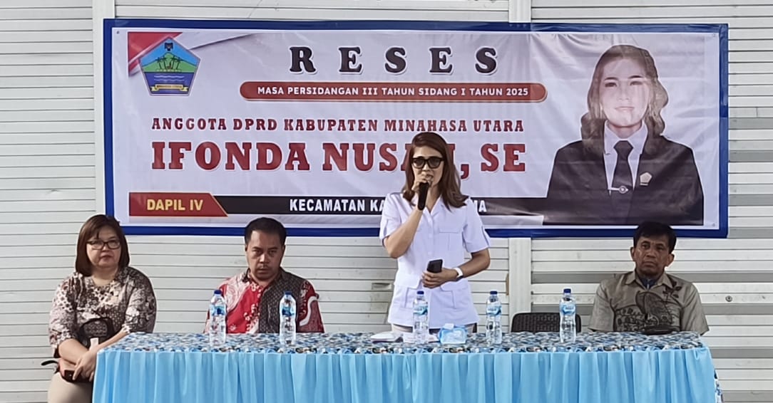 Reses, Ifonda Nusah Serap Aspirasi Masyarakat Kecamatan Kauditan