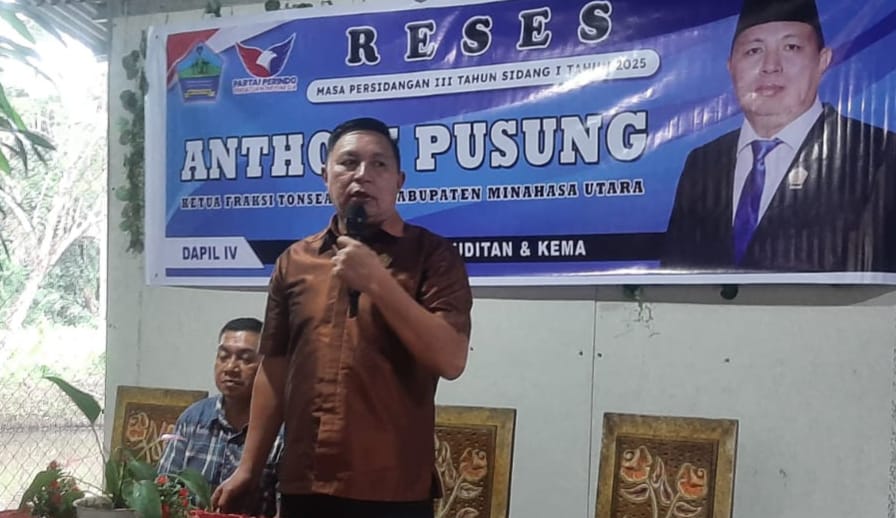 Reses, Anthoni Pusung Siap Memperjuangkan Aspirasi Warga