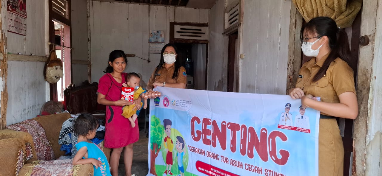 Bupati Joune Ganda Luncurkan Program Inovatif Gerakan Orang Tua Asuh dan Stunting Genting (GENTING)