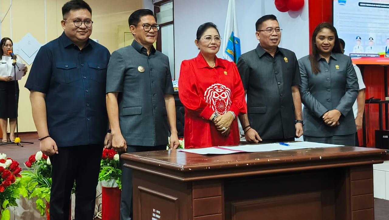 Rapat Paripurna DPRD Minahasa Utara: Tiga Ranperda Penting Dibahas untuk Pembangunan Daerah