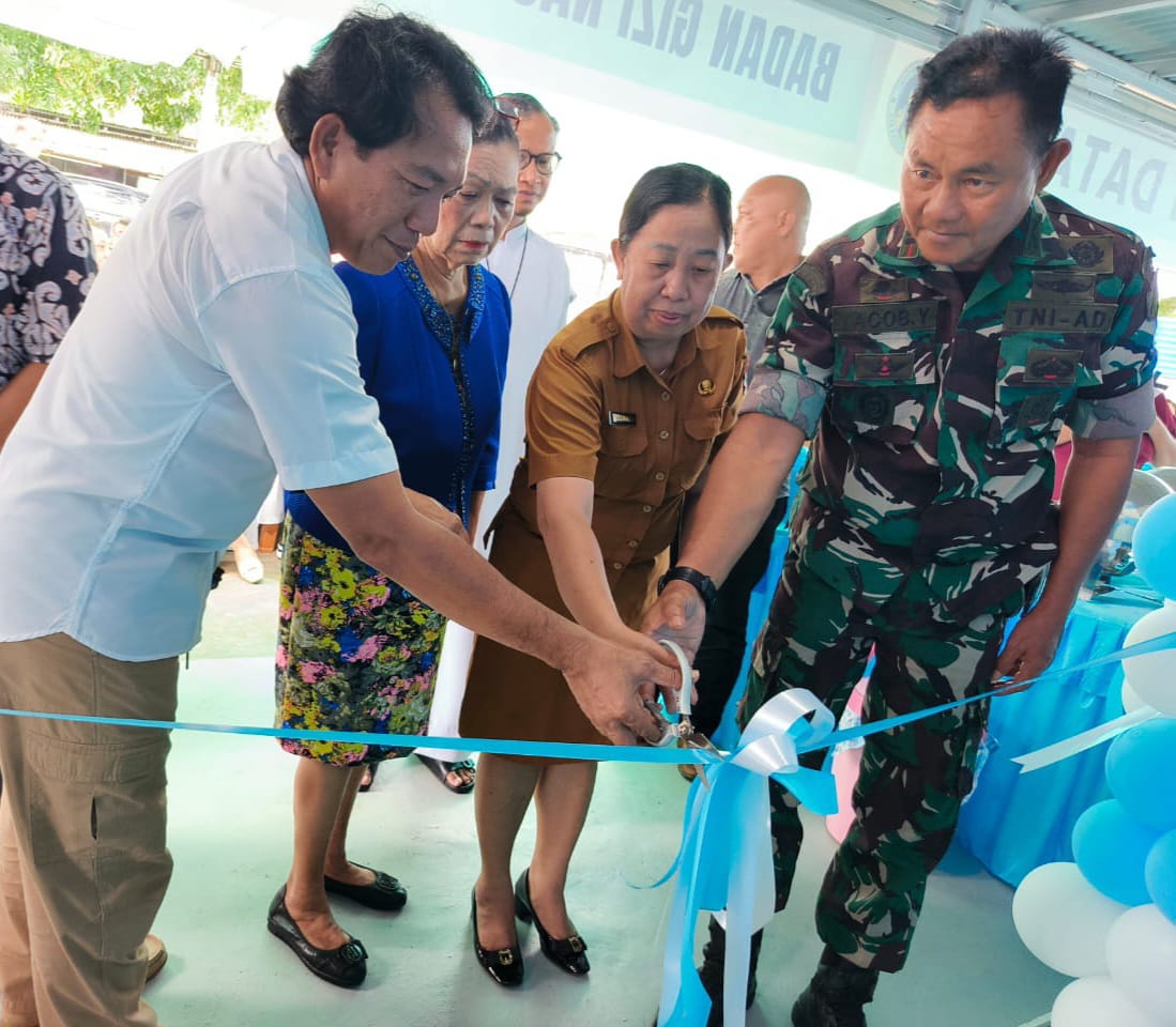 BGN Launching SPPG Airmadidi Atas, Mewujudkan Generasi Sehat di Minahasa Utara
