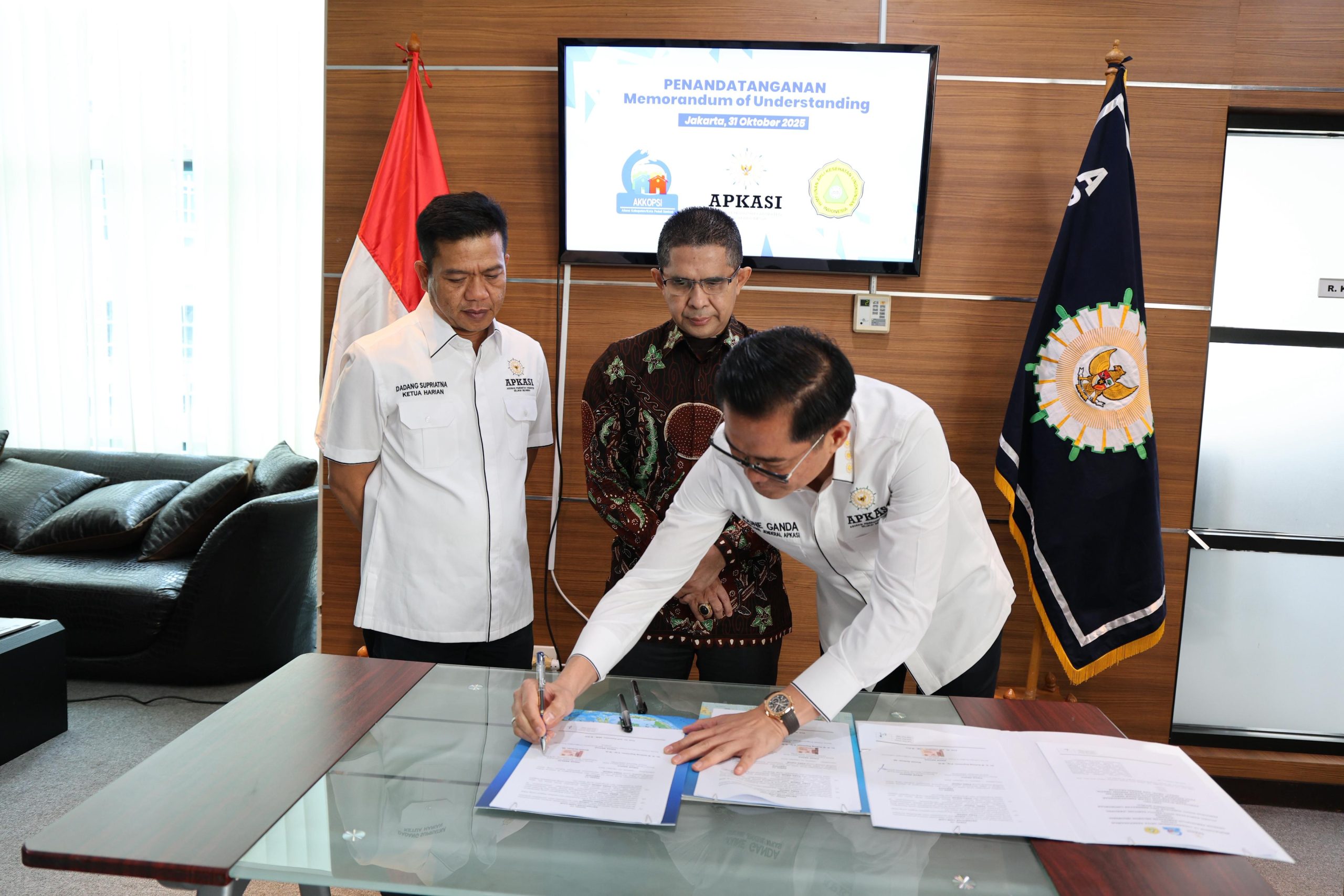 APKASI dan HAKLI Jalin Kerja Sama Strategis untuk Kesehatan Lingkungan
