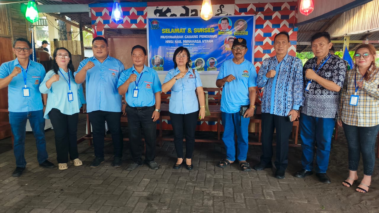 Meikel Meidi Rompas  Terpilih Aklamasi sebagai Ketua HNSI Minahasa Utara