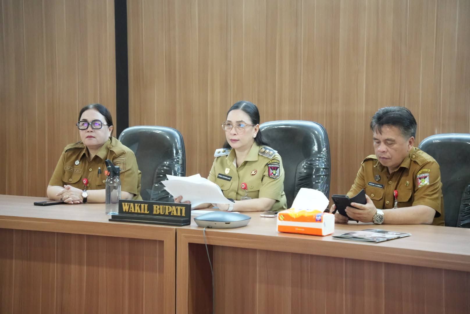 Rakor Pengendalian Inflasi, Minahasa Dukung Program 3 Juta Rumah, Wabup: Kesejahteraan Masyarakat Prioritas