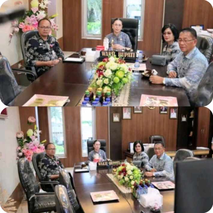 Wabup Minahasa Hadiri Entry Meeting, Pemkab Siap Jalani Audit LKPD 2025