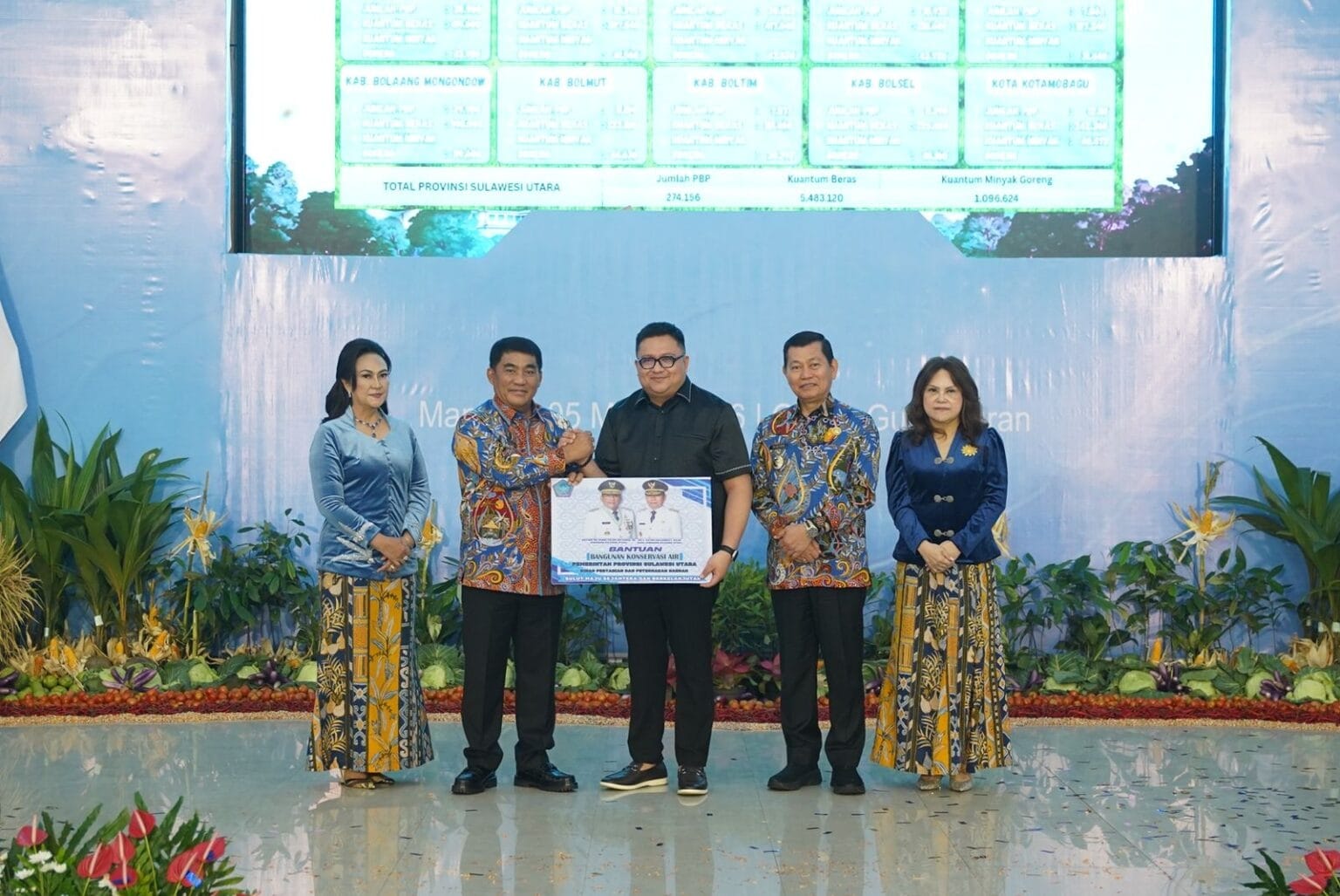 Wabup Kevin Lotulung Hadiri Syukur 1 Tahun YSK-Victory, Minut Terima Bantuan Konservasi Air