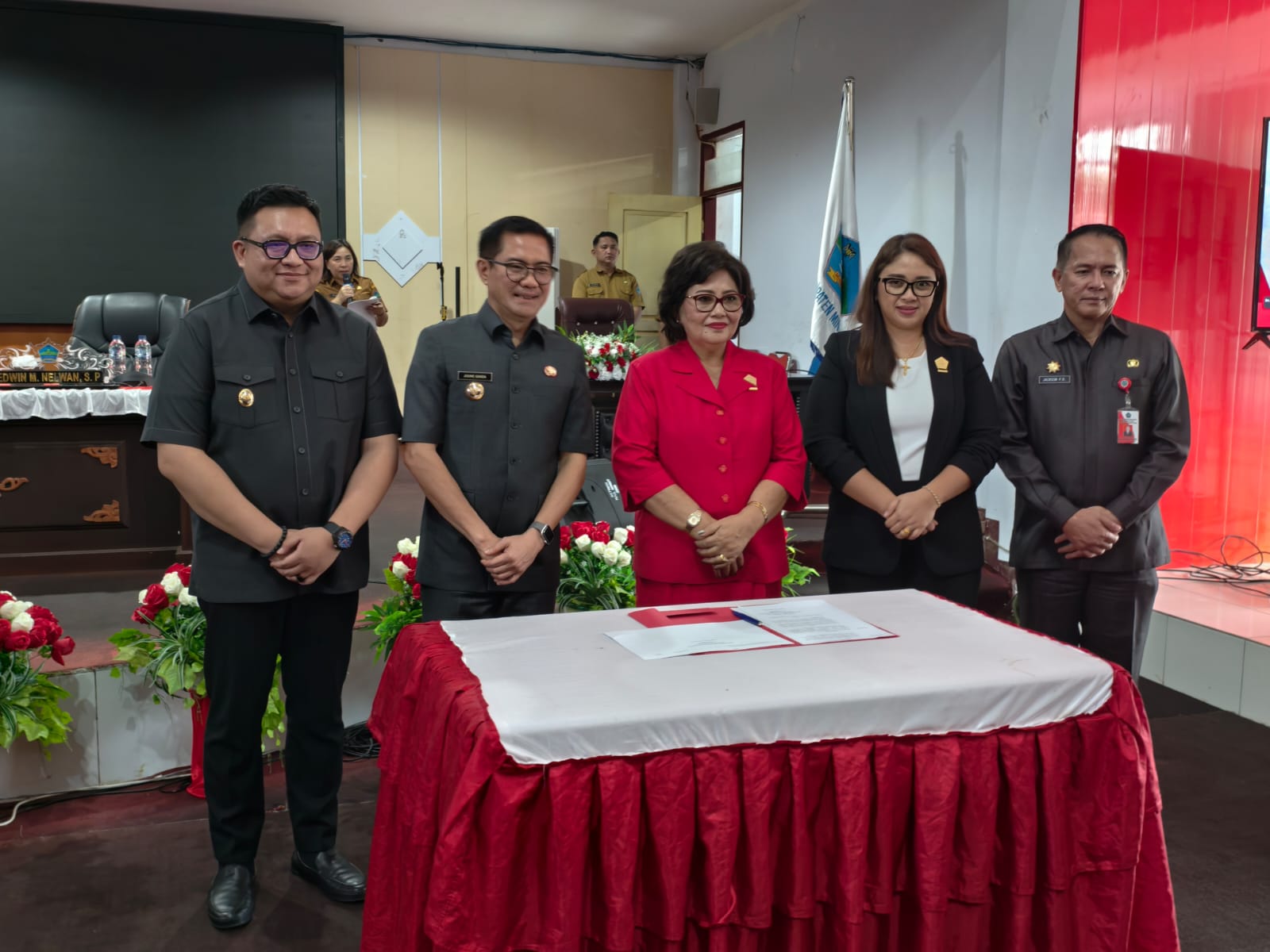 DPRD Kabupaten Minahasa Utara Gelar Rapat Paripurna LKPJ Bupati 2025