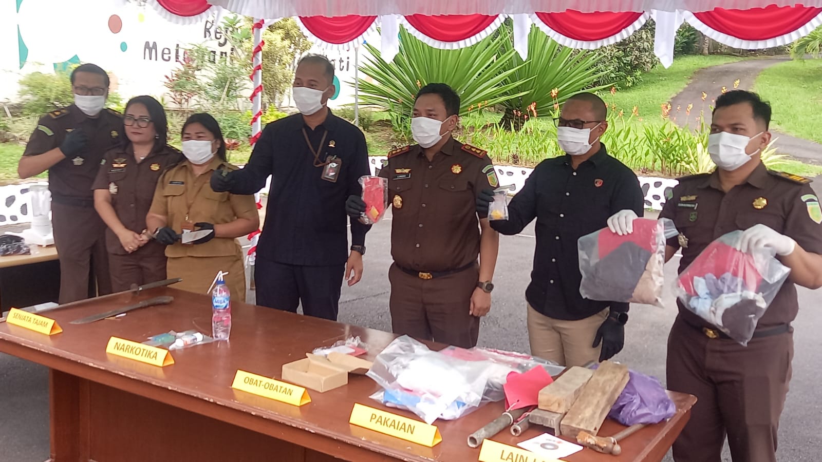 Kejari Minut Musnahkan Barang Bukti 23 Perkara Inkracht