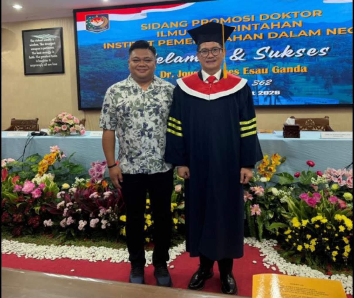 Prestasi Akademik Joune Ganda Dipuji Pemuda Minahasa Utara, Eril Bolung