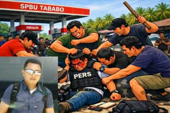 Lampu Dipadamkan Wartawan Dikeroyok Saat Investigasi Solar Subsidi di Mitra