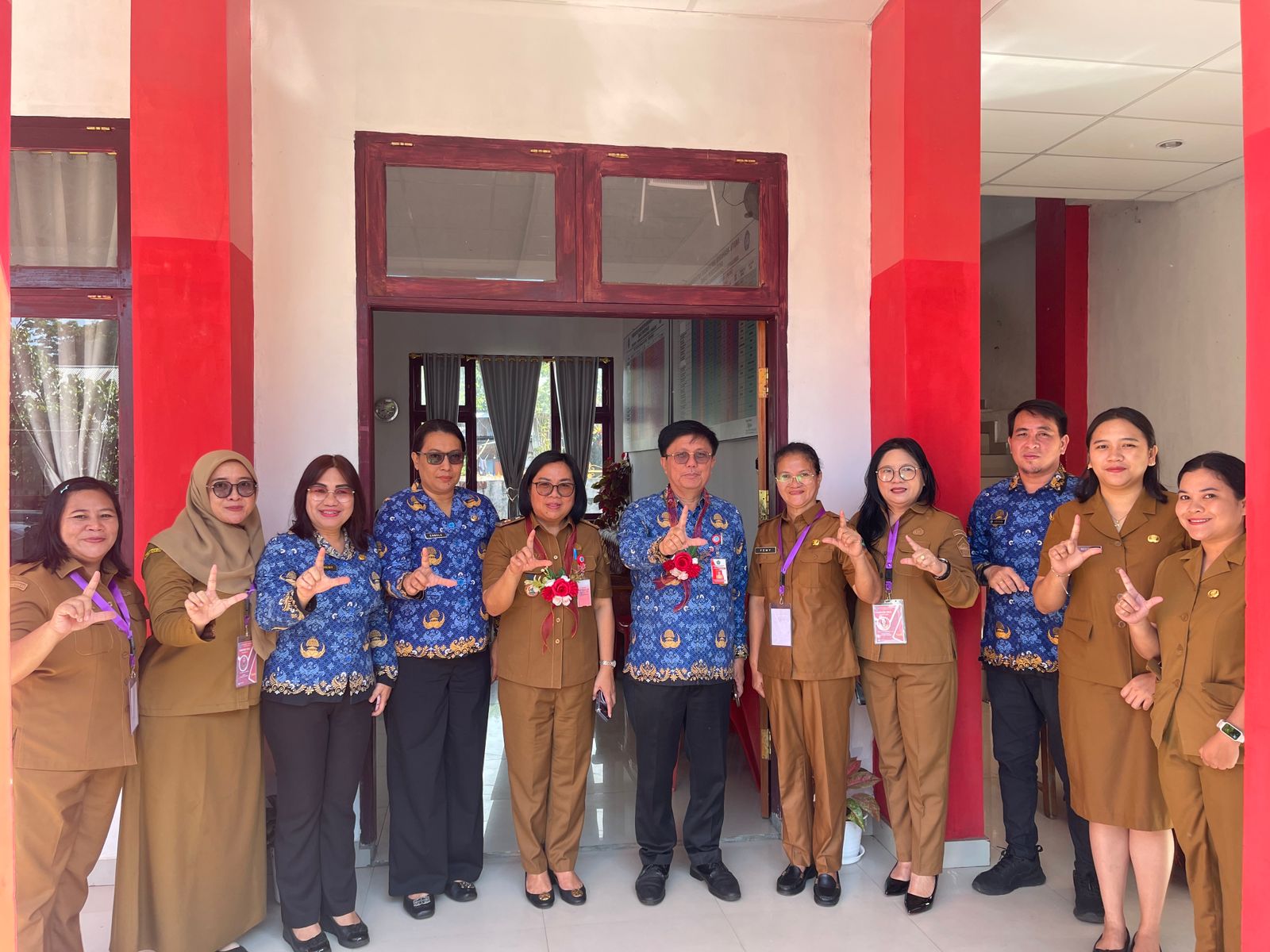 Sekda Novly Wowiling Pantau Pelaksanaan TKA di SDN 1 Airmadidi, Kepsek Padoma : Persiapan Matang Sejak Empat Bulan Lalu