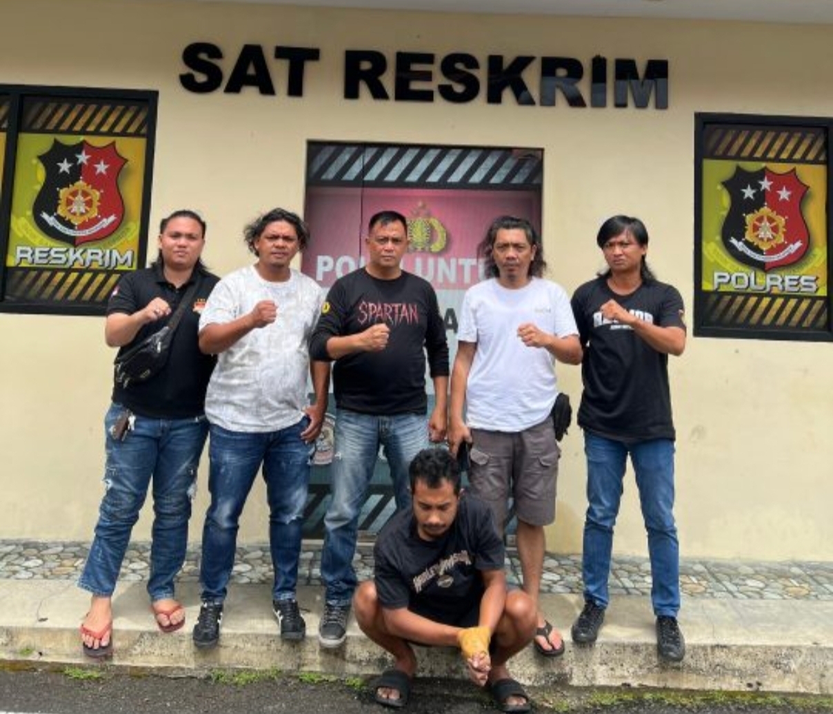 Gerak Cepat Tim Resmob Polres Minut, Tangkap Pengemudi Taksi Online Terduga Pencabulan Pelajar 15 Tahun