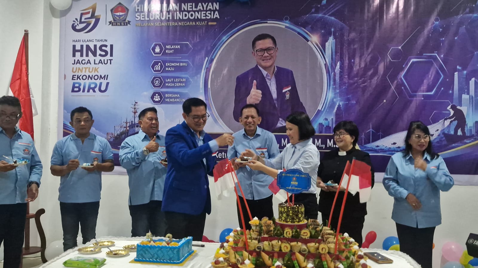 HNSI Sulut Usia 53 Tahun, Fokus Akselerasi Ekonomi Biru dan Jemput Bola Bantuan KKP