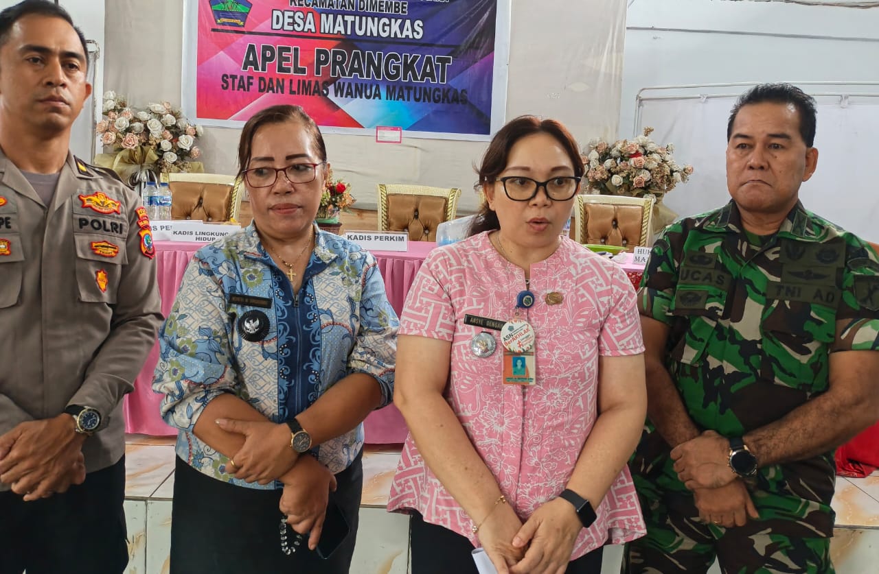 Camat Ansye Dengah Pimpin Musyawarah Pasca-Banjir, Developer Perumahan Matungkas Wajib Berbenah