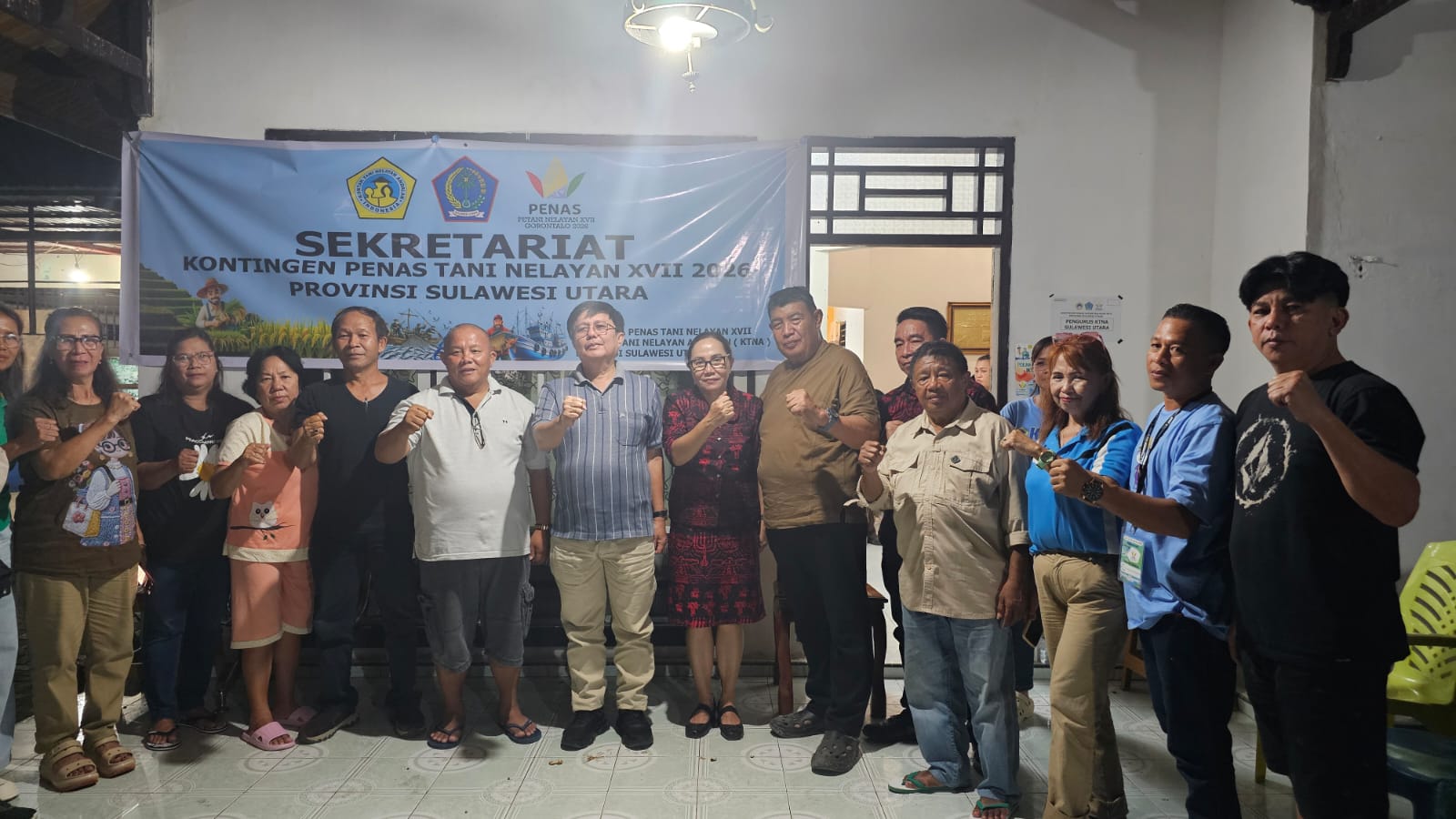 Sekda Novly Wowiling Sambangi Kontingen PENAS XVII Gorontalo