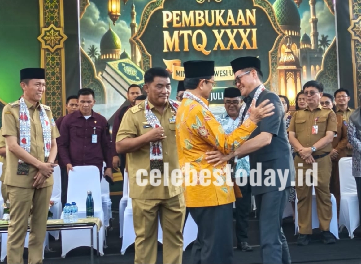 Menteri Agama RI Apresiasi Bupati Joune Ganda dan Kerukunan Lintas Agama di MTQ XXXI Sulut