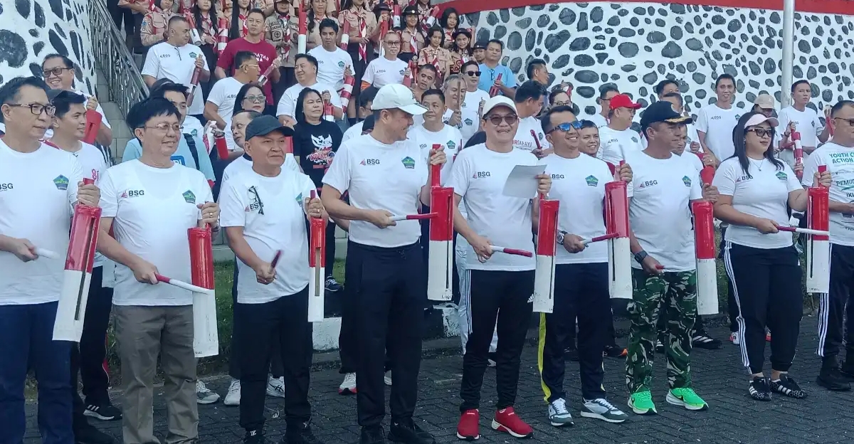 Bupati Joune Ganda Resmi Buka Rangkaian Peringatan HUT RI ke-81