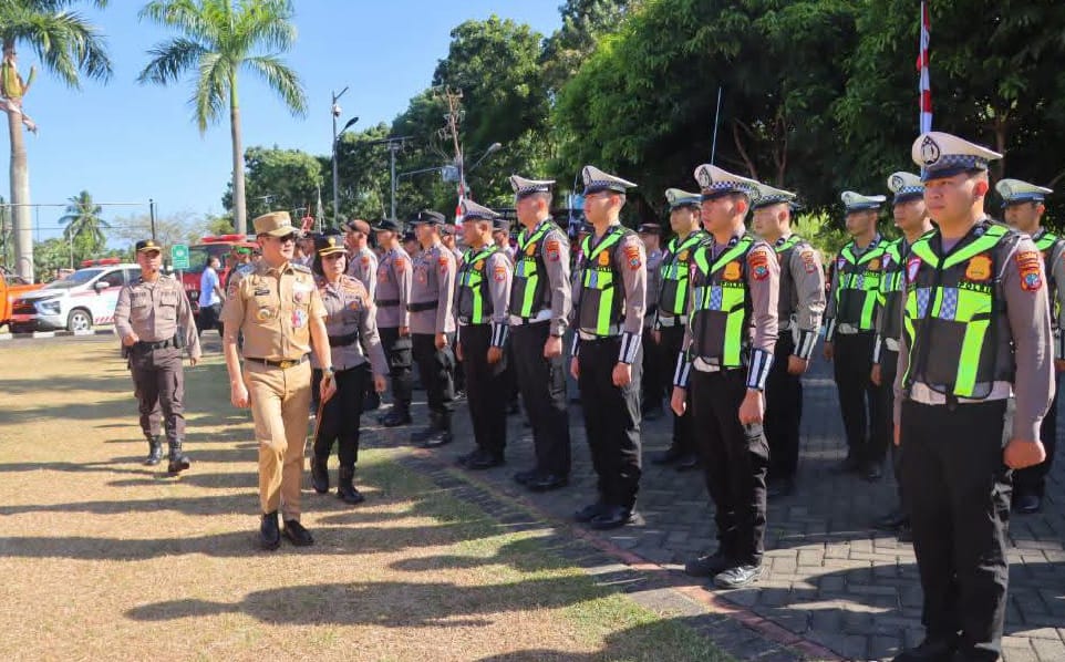 Pemkab dan Polres Minut Gelar Apel Tanggap Darurat Dampak El Nino dan Karhutla