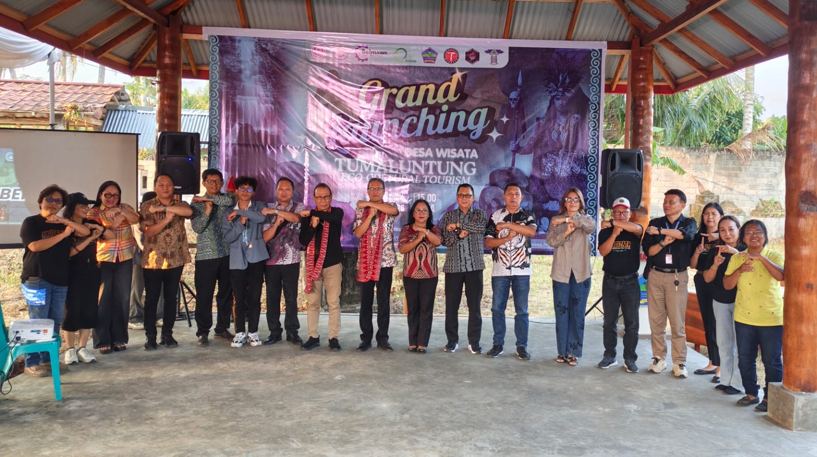 Grand Launching Desa Wisata Tumaluntung Eco Cultural Tourism, Hukum Tua Richard Kamagi: Bangun Wisata Berbasis Alam, Budaya dan Pemberdayaan Masyarakat