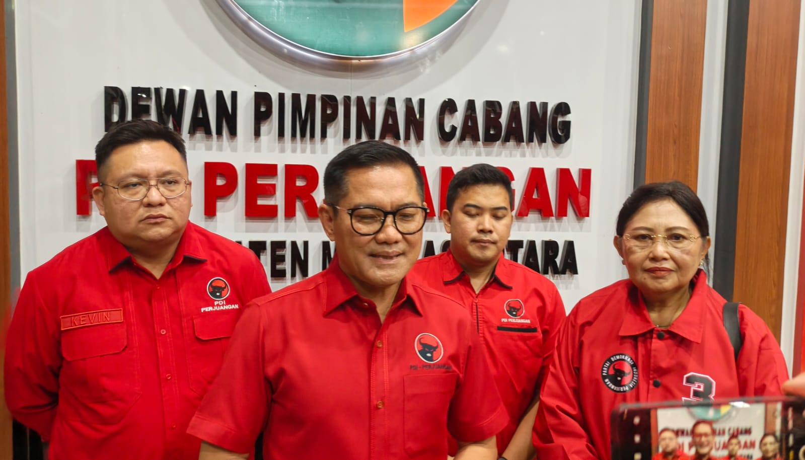 Joune Ganda Pimpin Rakor, 1.249 Pengurus PDI P Siap Dilantik Megawati