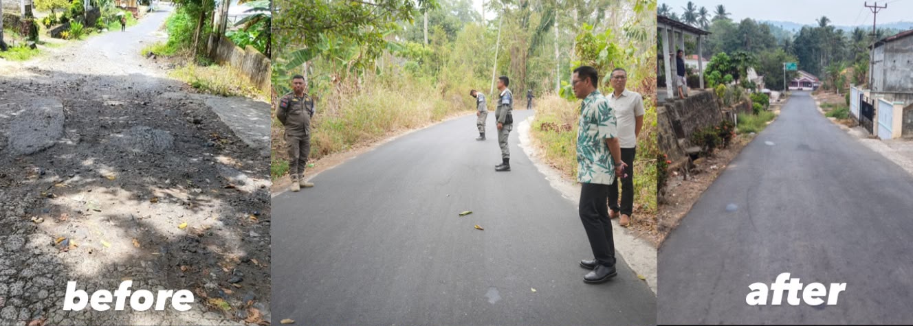 Jadi Urat Nadi Ekonomi, Jalan Penghubung Desa Kokoleh Dua – Desa Batu Kini Mulus