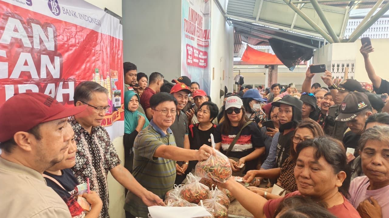 Pemkab Minut Gelar Pangan Murah, Jual Cabai Rawit Rp90 Ribu di Tengah Lonjakan Harga