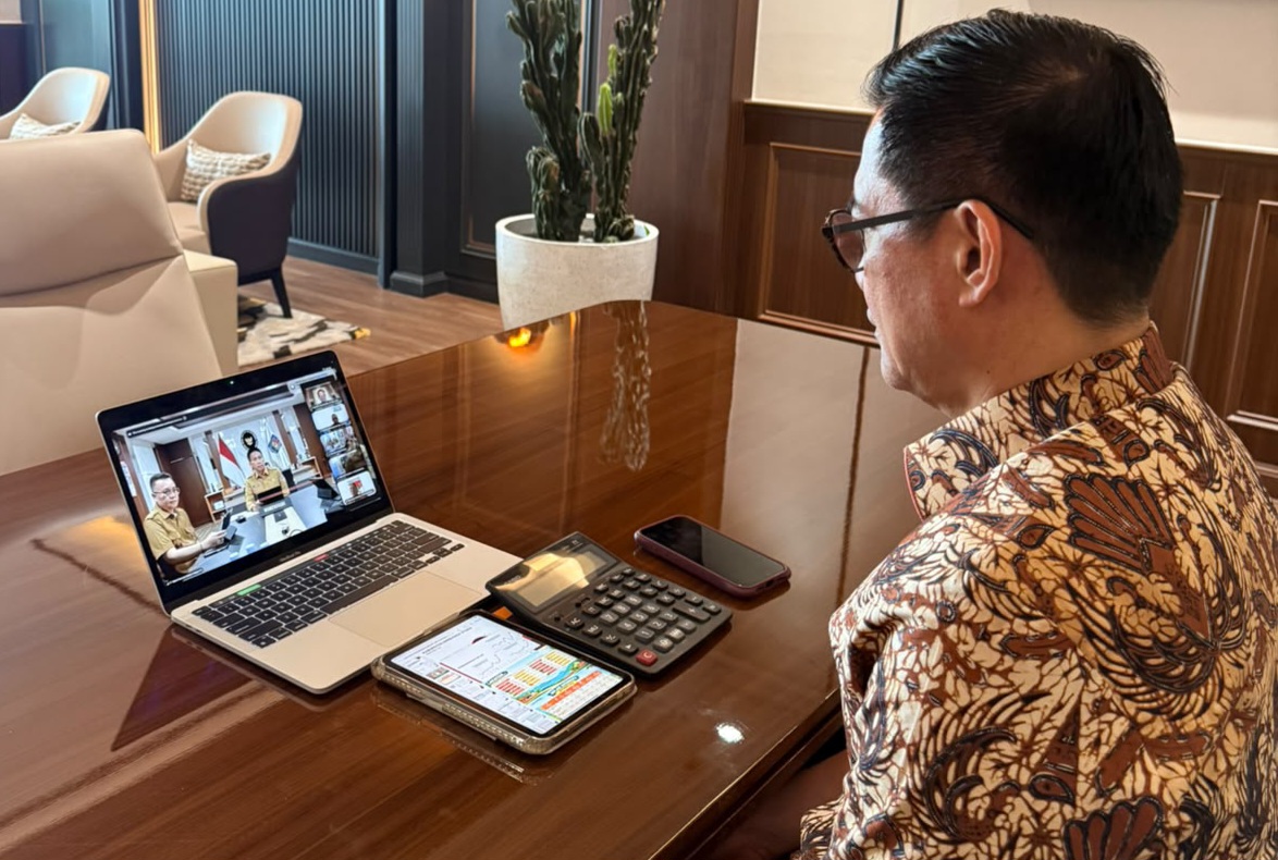 Bupati Joune Ganda Ikuti Rakor Inflasi se-Kalimantan dan Sulawesi, Ini Hasilnya