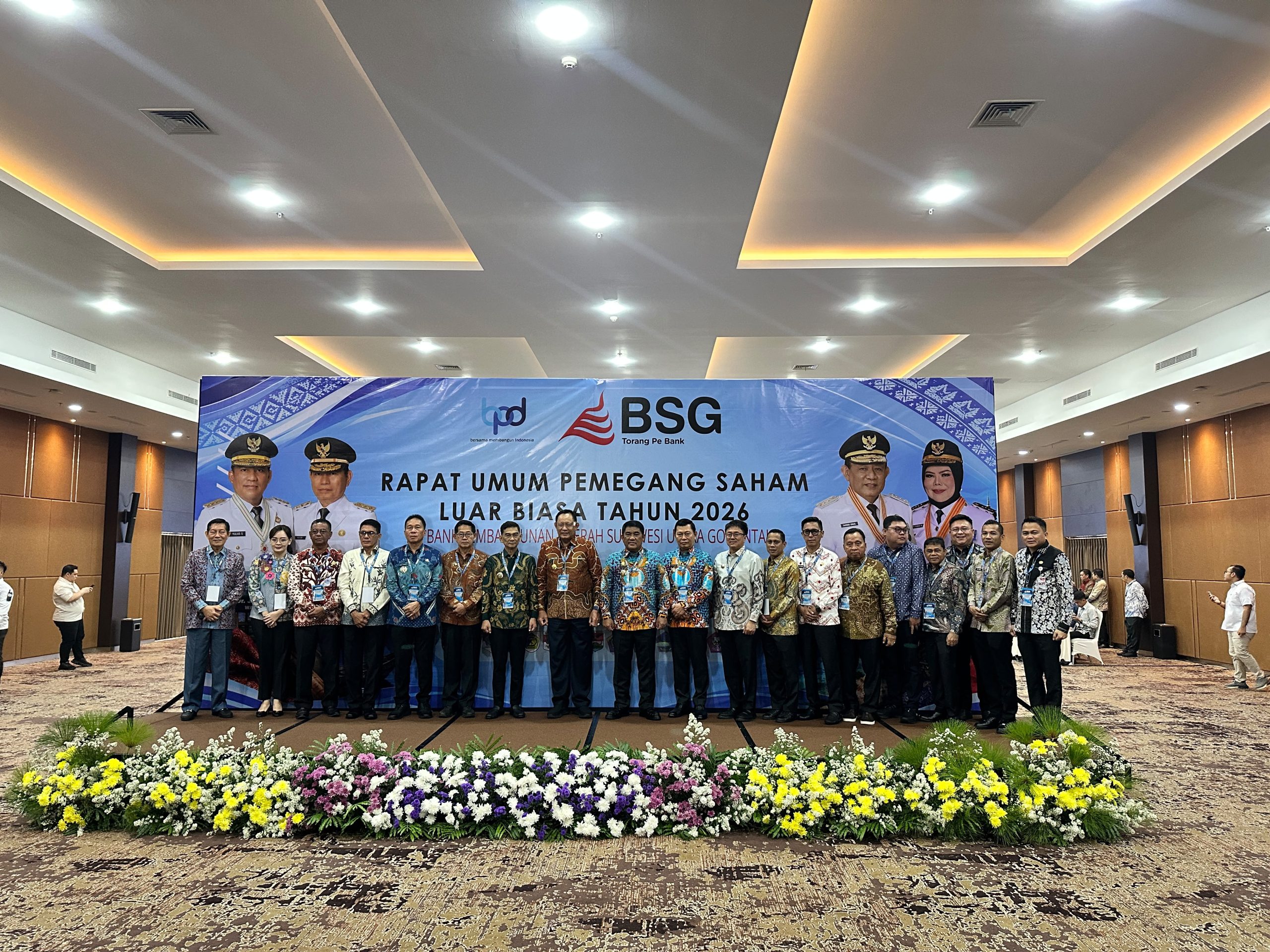 Wabup Kevin Lotulung Hadiri RUPS-LB Bank SulutGo, Bahas Penataan Direksi dan Komisaris